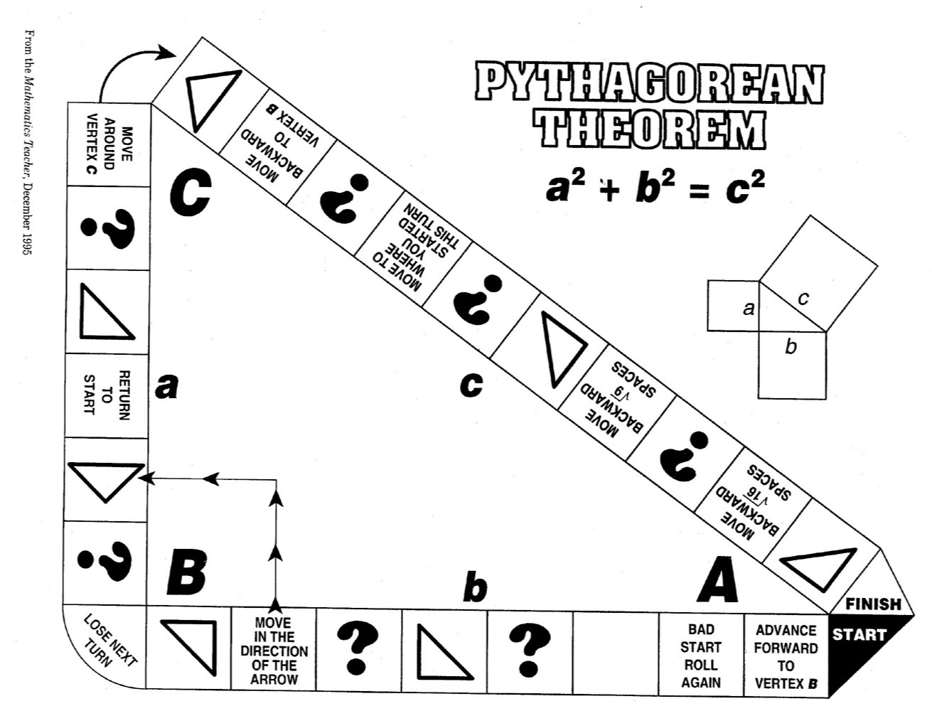  20 actividades sobre el teorema de Pitágoras para secundaria