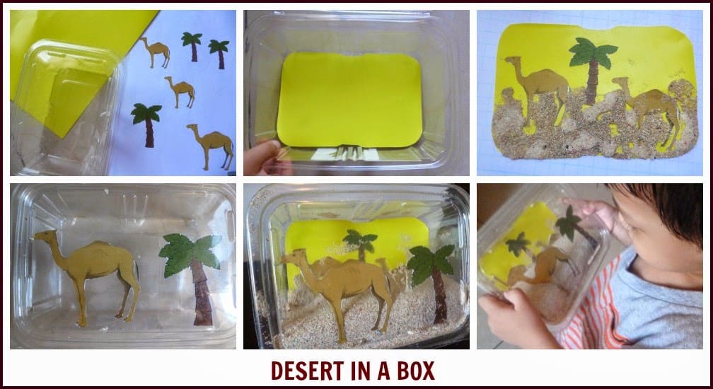  24 actividades populares para preescolares en el desierto