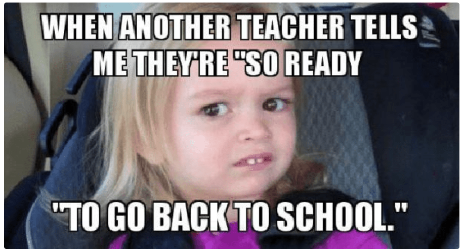  32 memes de la vuelta al cole con los que todos los profesores pueden identificarse