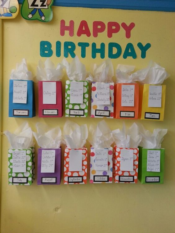  교실을 위한 28가지 귀여운 생일 보드 아이디어