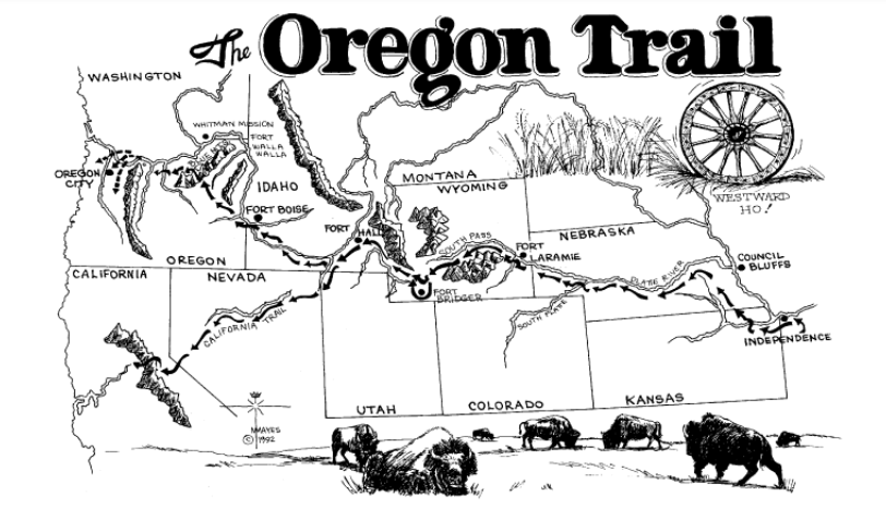  14 jarduera zure ikasgelan Oregon Bideari bizia emateko