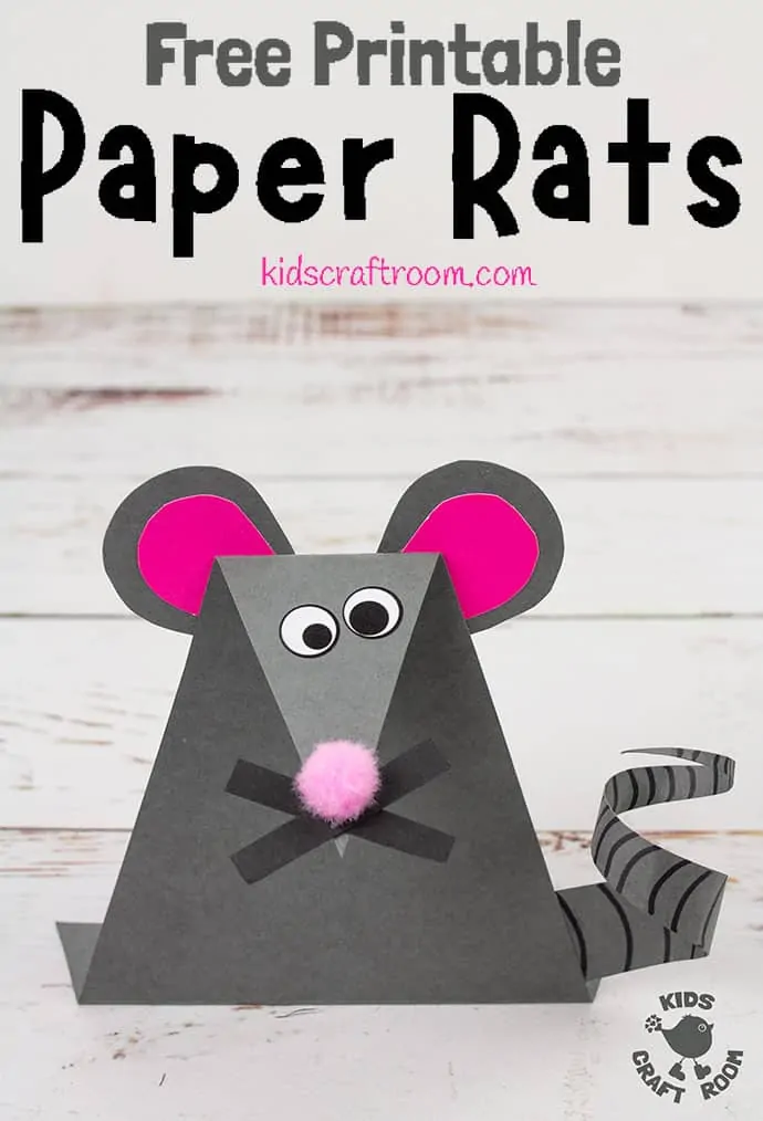  20 fantásticas manualidades con ratones que encantarán a tus hijos
