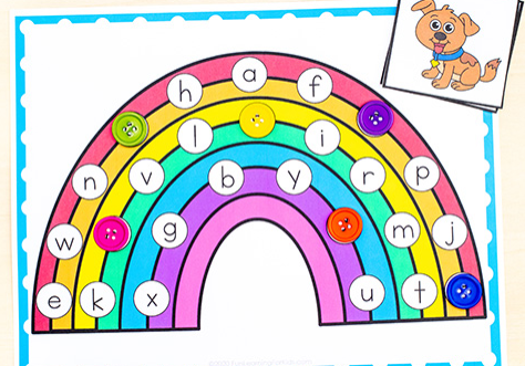  28 fantastiska aktiviteter med alfabetet för förskolebarn